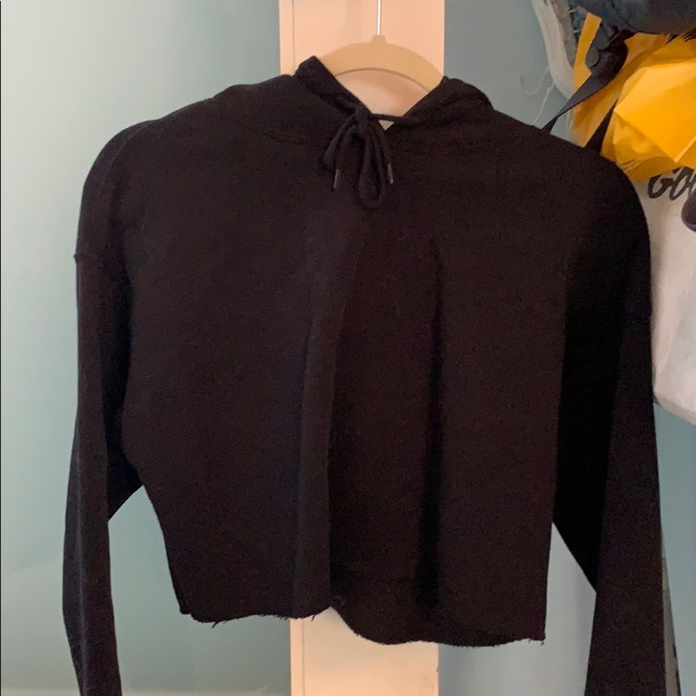 urban outfitters cropped hoodie
